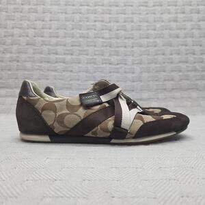 Coach Juli Shoe Brown Womens Size 8